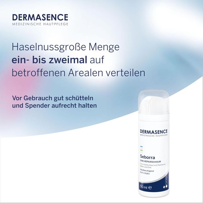 DERMASENCE Seborra Zink-Repairschaum