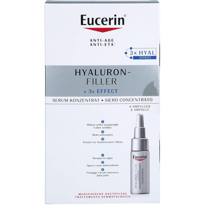 Eucerin Anti-Age Hyaluron-Filler Serum-Konzentrat Ampullen
