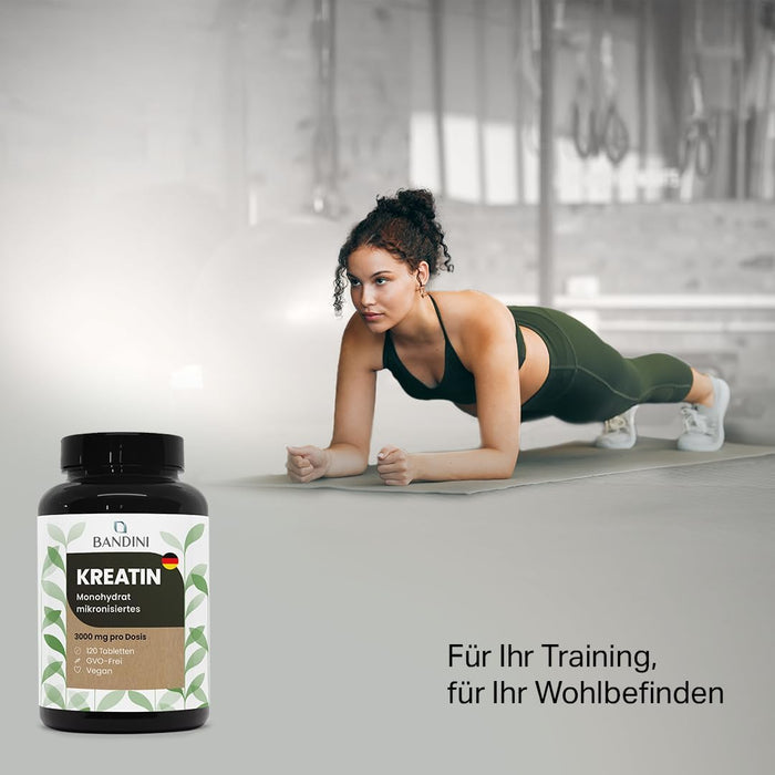 Bandini Kreatin Monohydrat Tabletten