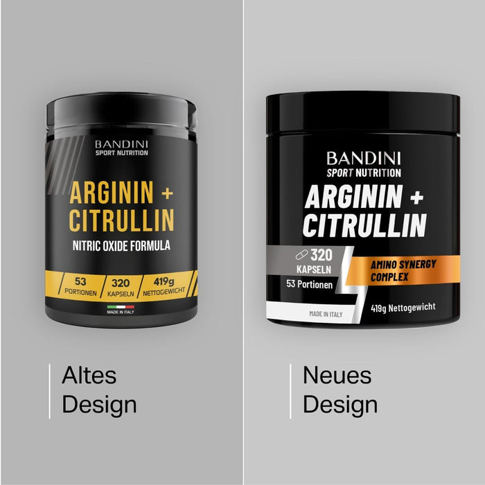 Bandini L-Arginin + L-Citrullin  Kapseln