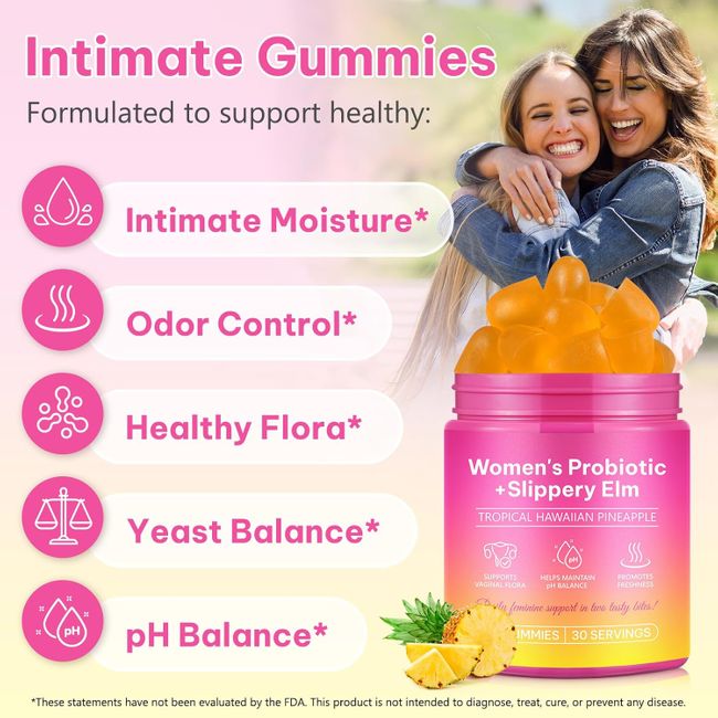 Zoxpm Probiotika Frauen Intimflora Gummibärchen