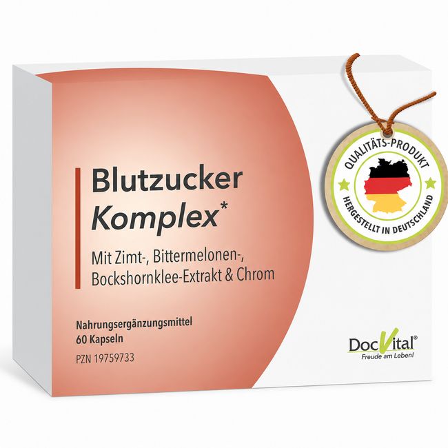 DocVital Blutzucker Komplex  Kapseln