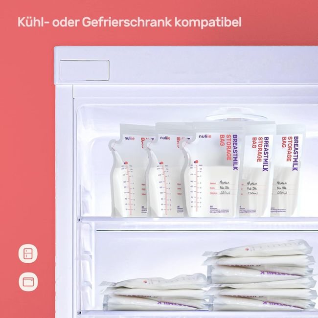 Nuliie Muttermilchbeutel, 250ml
