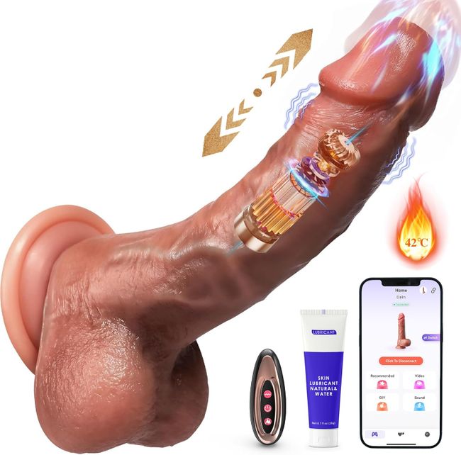 Tagnaff Verbesserte 5-in-1 KI-interaktiven Dildo Vibrator