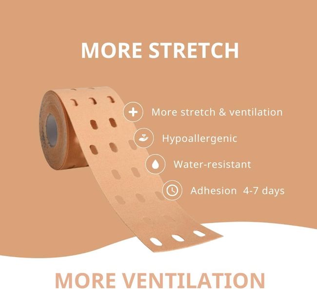 Cure Punch Original Kinesiology Tape beige