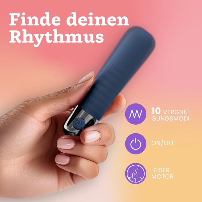Oliver James Bullet Vibrator Blau