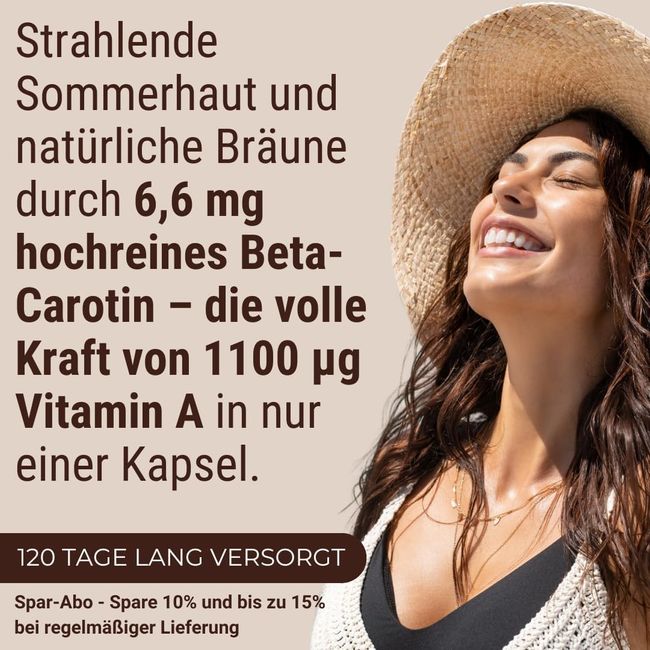 Vitassential Beta Carotin Kapseln