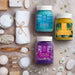 AROMATIKA Badesalz Set Lavendel - Meeresbrise - Ylang-Ylang