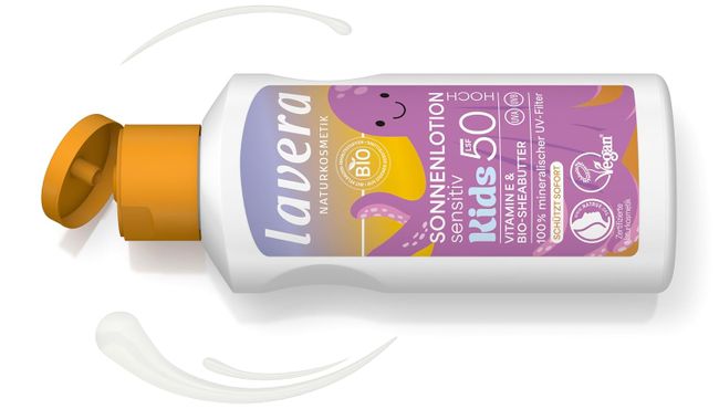 lavera Sonnenlotion Sensitiv KIDS LSF 50