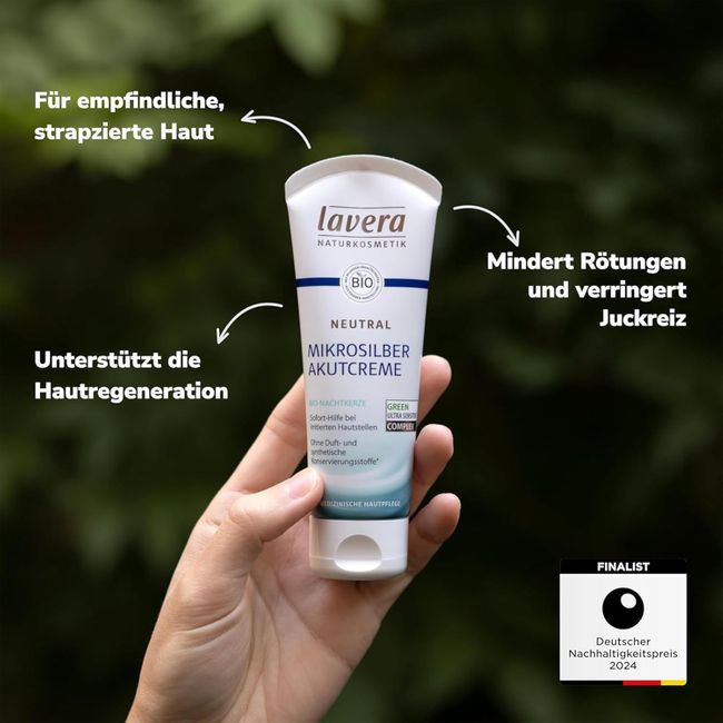 lavera Neutral Akutcreme mit Mikrosilber