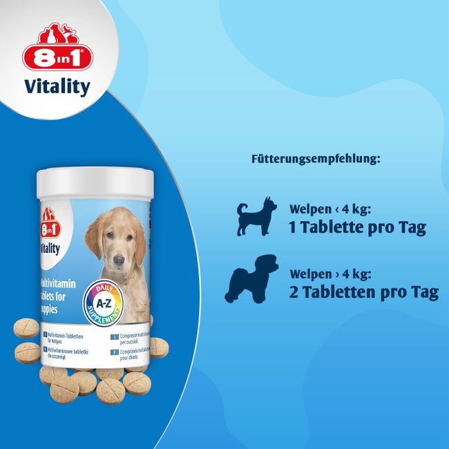 8in1 Multivitamin Tabletten Puppy
