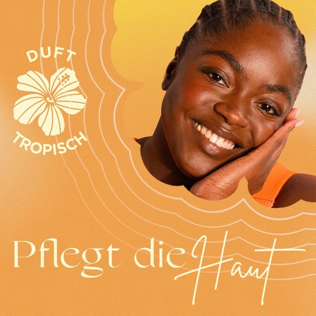 Hawaiian Tropic Hydrating Protection Sunscreen, wasserfeste Sonnencreme mit LSF 30 UVA- + UVB-Schutz