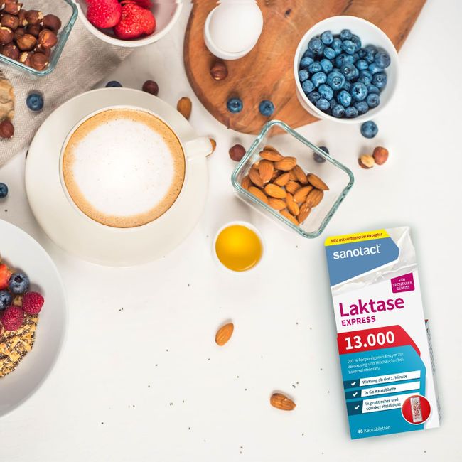 sanotact Laktase 13.000 EXPRESS Tabletten
