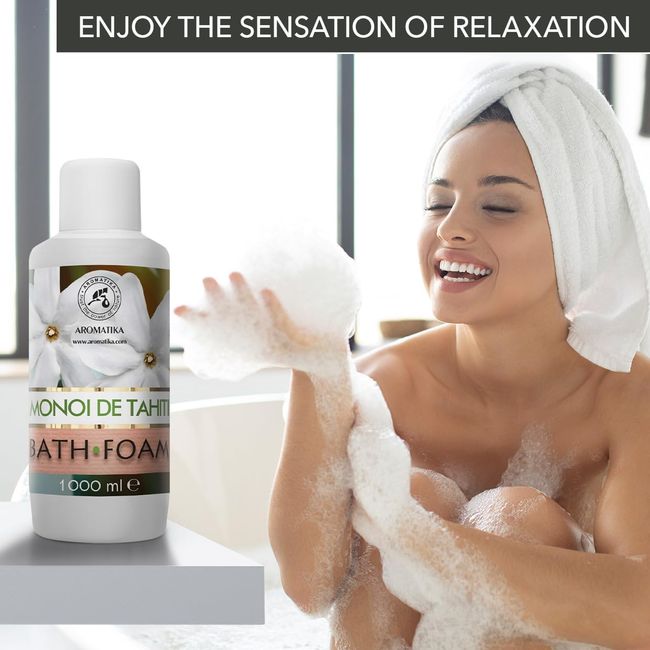 AROMATIKA  Badeschaum Monoi de Tahiti