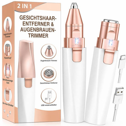 IFANZETECH Augenbrauenrasierer & Gesichtshaarentferner