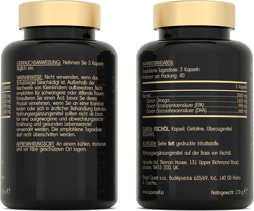 SuperSelf Omega 3 Kapseln