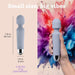 Oliver James Vibrator für Frauen - Leise & Leistungsstark Pastellblau