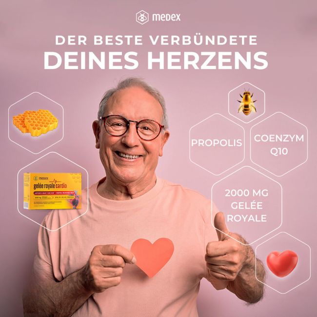 Medex Gelée Royale Cardio Ampullen