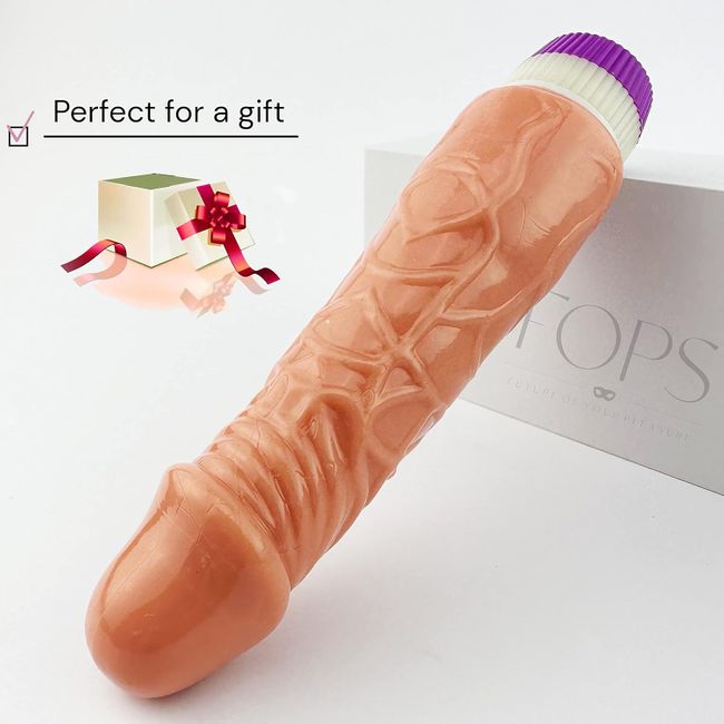 FOPS Realistischer dildo: Vibrator für frauen