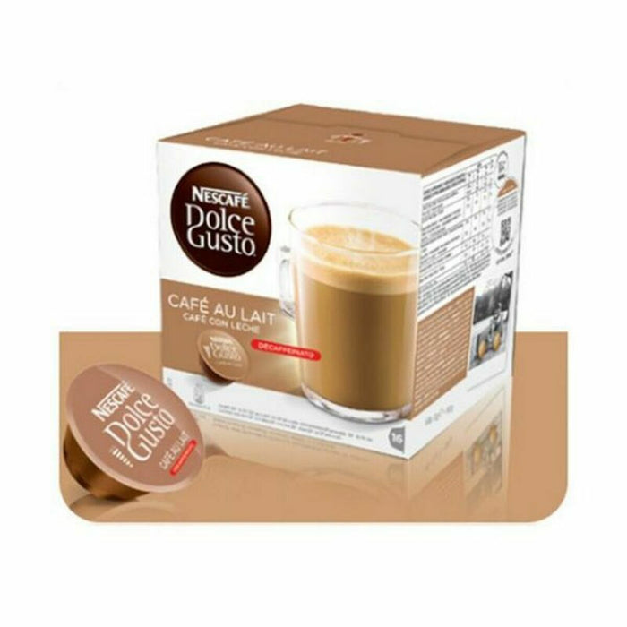 Kaffeekapseln Nescafé Dolce Gusto 97934 Café Au Lait (16 uds) Entkoffeiniert