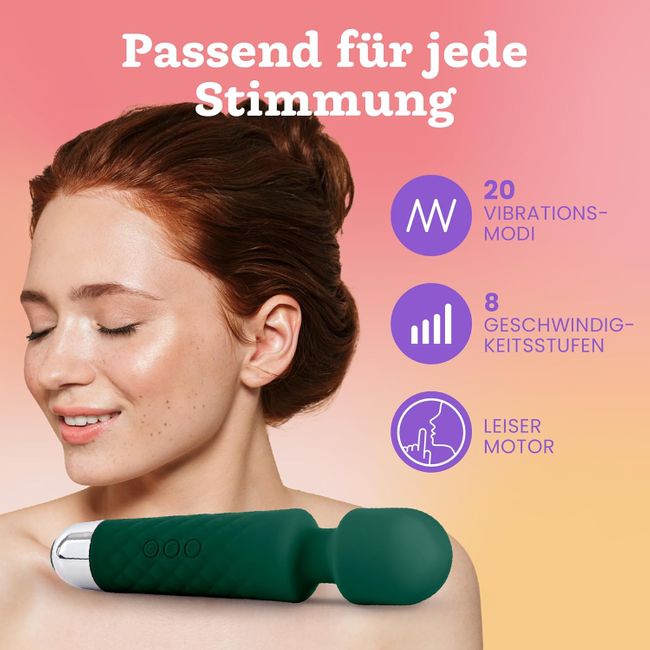 Oliver James Vibrator für Frauen - Leise & Leistungsstark Grün