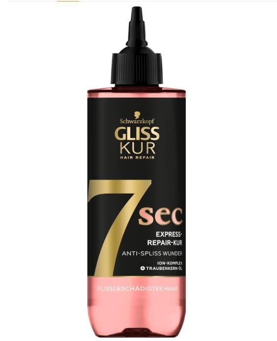 Schwarzkopf Gliss Kur 7 Sec Express-Repair Kur Anti-Spliss Wunder