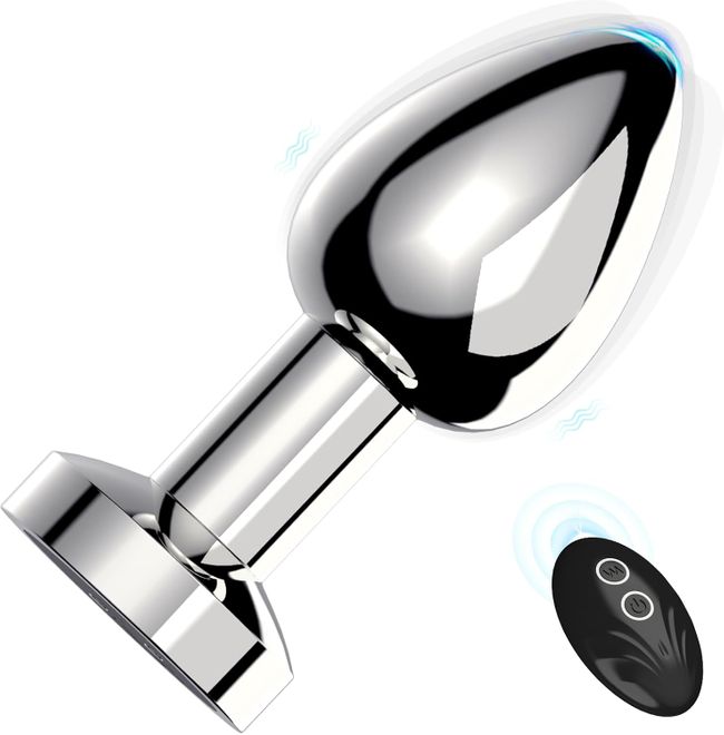 YICOCO Metall Anal Vibrator Analplug