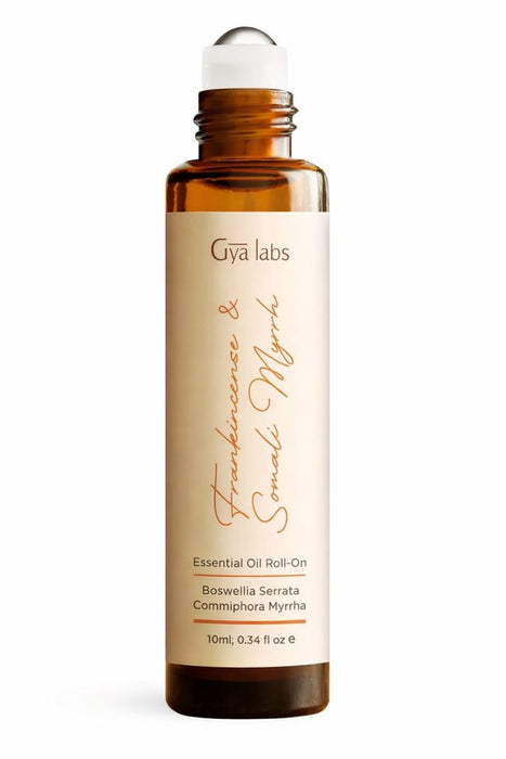 Gya Labs Weihrauch & Somali-Myrrhe Ätherisches Öl Roll-On
