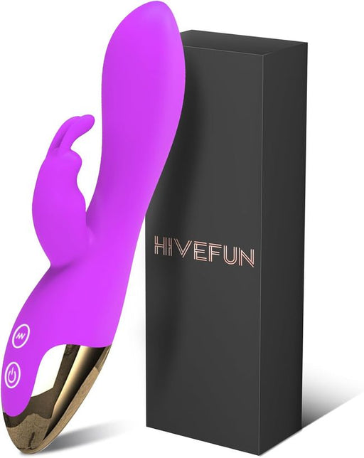 HIVEFUN Diloschwanz G Punkt Vibrator violett