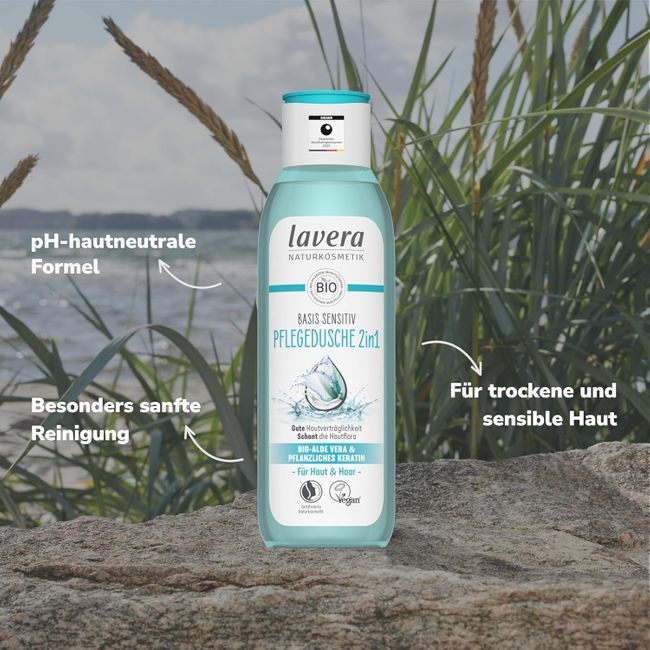 lavera Basis Sensitiv Pflegedusche Haut & Haar