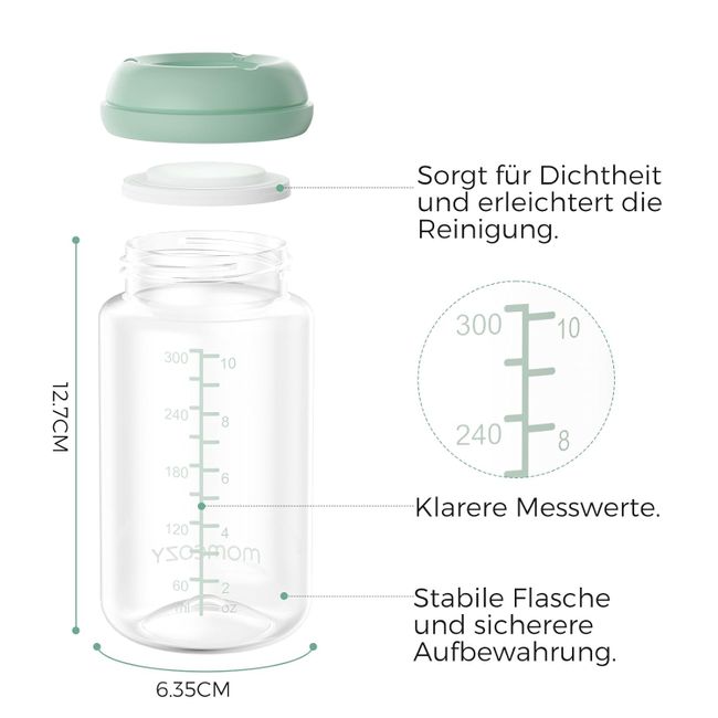 Momcozy Natürliche Baby Bottle Muttermilch Bewahrung