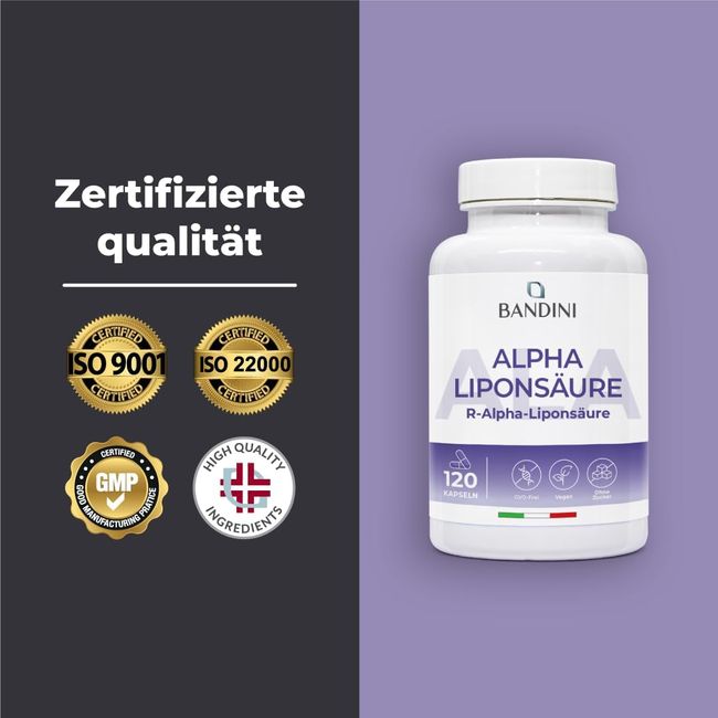 Bandini Alpha-Liponsäure Kapseln
