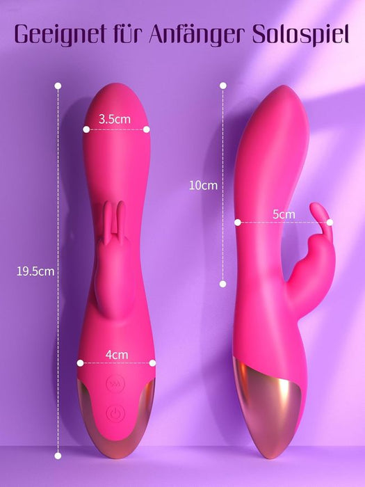 HIVEFUN Diloschwanz G Punkt Vibrator rosarot