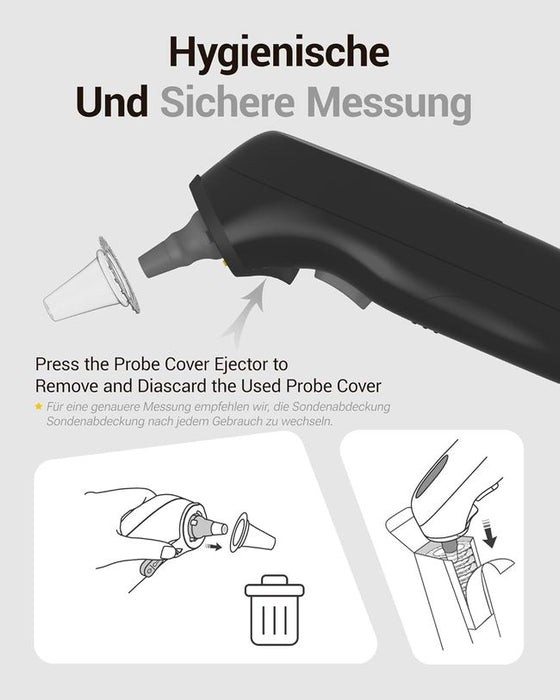 femometer  Ohrthermometer für Kinder und Erwachsene