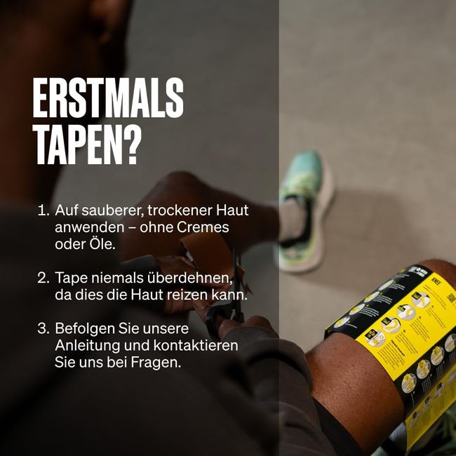 SPORTTAPE  Kinesiologie Tape 5cm x 5m Braun