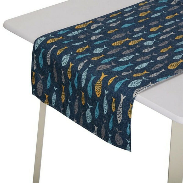 Tischläufer Blue Bay Polyester (44,5 x 0,5 x 154 cm)