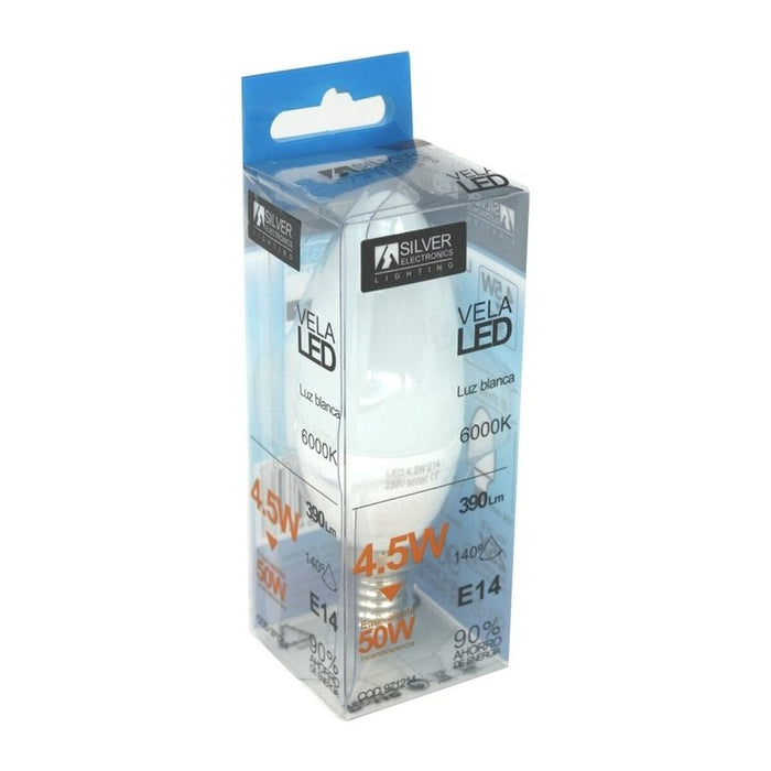 LED-Lampe Silver Electronics 971214 5W E14 5000K Weiß