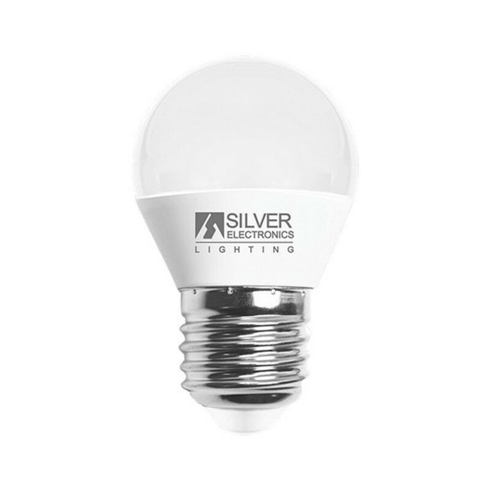 Kugelförmige LED-Glühbirne Silver Electronics 960727 E27 7W Warmes licht