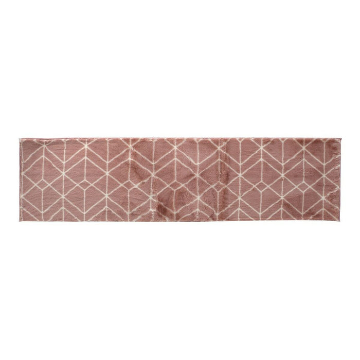 Teppich DKD Home Decor Rosa Polyester (60 x 2.4 x 1 cm)