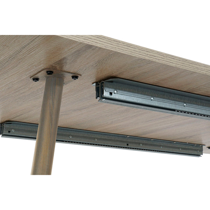 Esstisch DKD Home Decor Metall Holz MDF (160 x 90 x 76 cm) (200 x 90 x 75 cm)