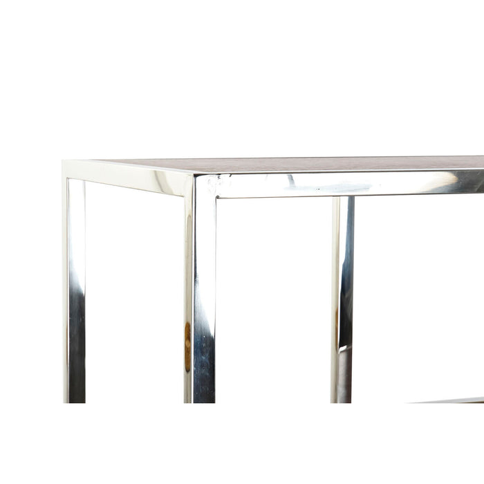 Konsole DKD Home Decor Silber Stahl Holz MDF (190 x 40 x 96 cm)