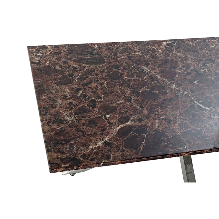Beistelltisch DKD Home Decor Marmor Stahl (130 x 80 x 45 cm)
