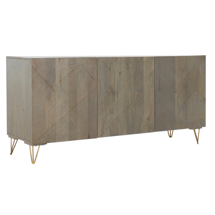 Anrichte DKD Home Decor Metall Mango-Holz (160 x 45 x 75 cm)