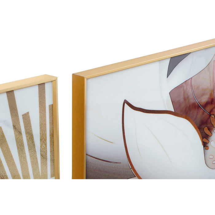 Bild DKD Home Decor Aluminium Holz MDF (3 pcs) (240 x 3 x 80 cm)