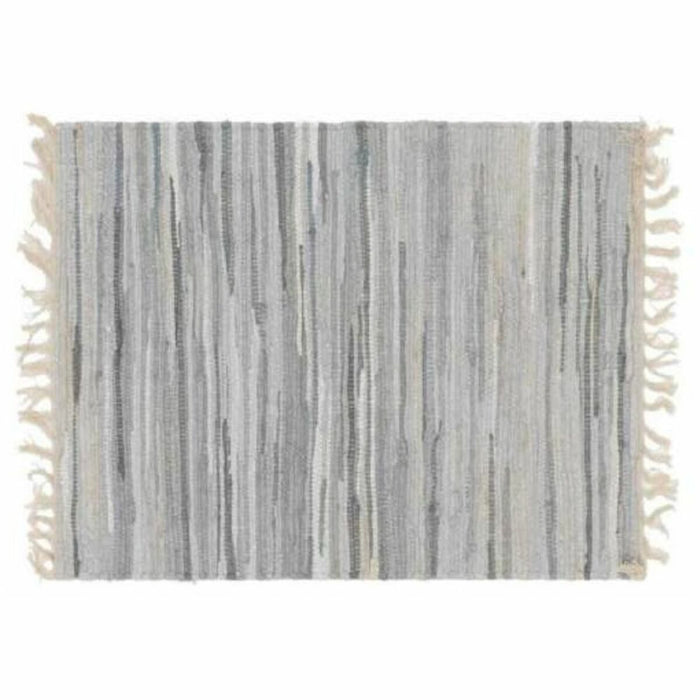 Teppich DKD Home Decor Baumwolle Haut Indianer (160 x 230 x 1 cm)
