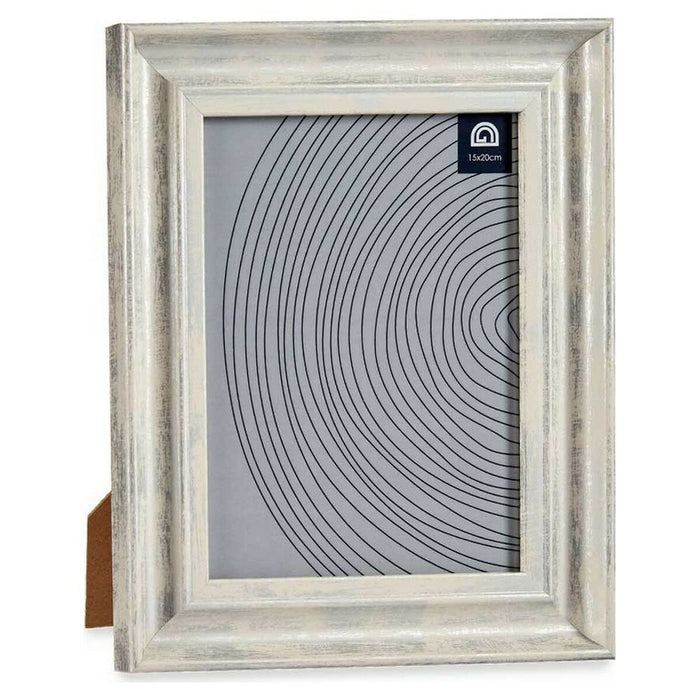 Fotorahmen Grau Kristall Kunststoff (21 x 2 x 26 cm)