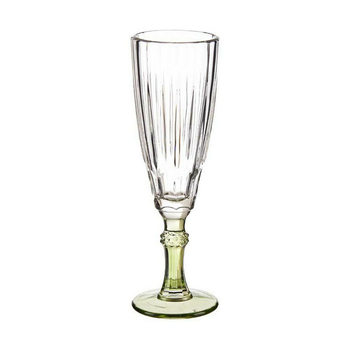 Champagnerglas Exotic Kristall grün (170 ml)