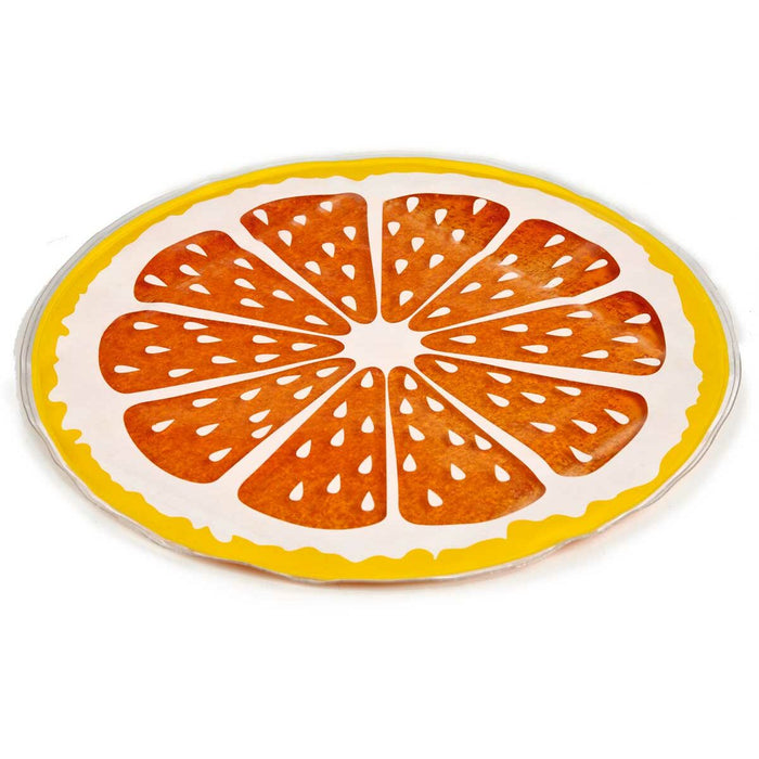 Kühlmatte für Haustiere Orange (36 x 1 x 36 cm)