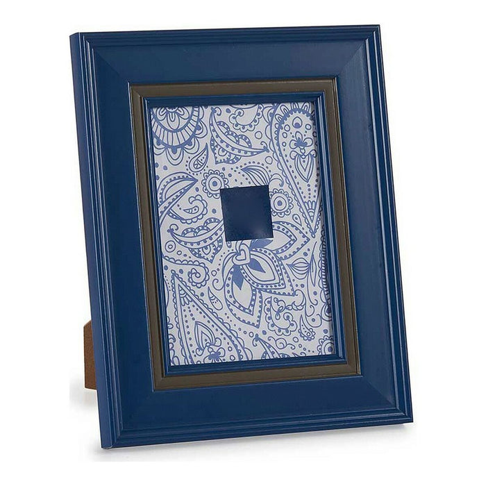Fotorahmen Kristall Blau Kunststoff (2 x 26 x 21 cm)