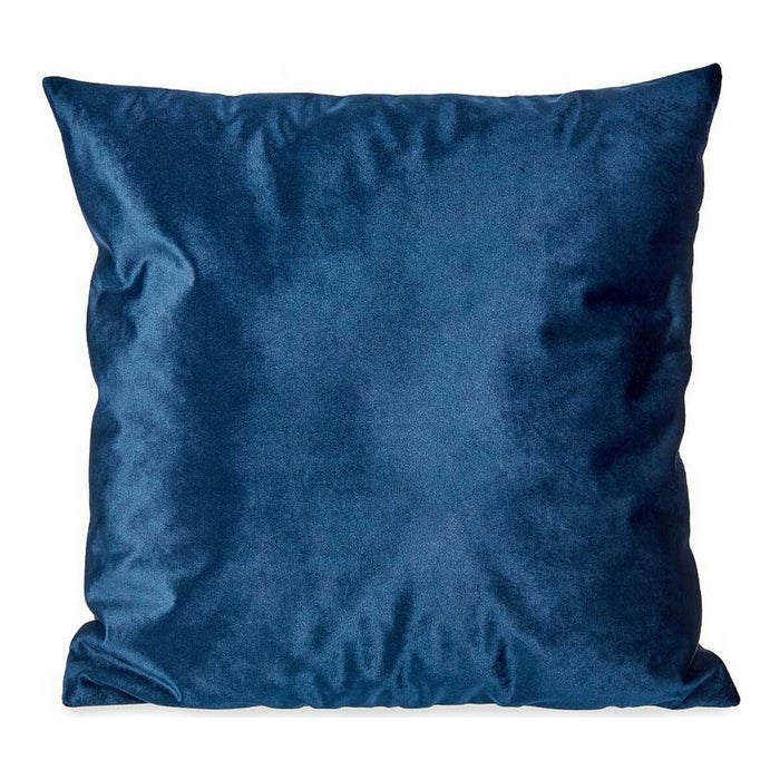 Kissen Samt Blau Polyester (45 x 13 x 45 cm)